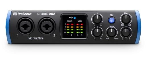 Studio 24C 2x2 USB-C Audio Interface