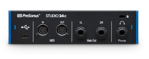 Studio 24C 2x2 USB-C Audio Interface