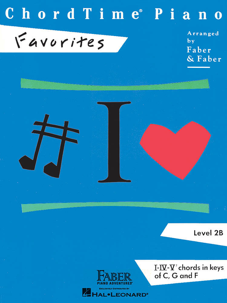 ChordTime Piano: Favorites - Level 2B - Faber/Faber - Piano - Book