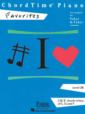 Faber Piano Adventures - ChordTime Piano: Favorites - Level 2B - Faber/Faber - Piano - Book