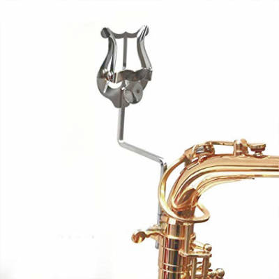 Alto/Tenor Saxophone Lyre - Nickel Plated