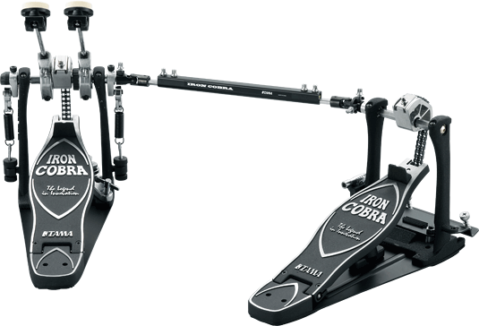 Power Glide Double Pedal Lefty with Case
