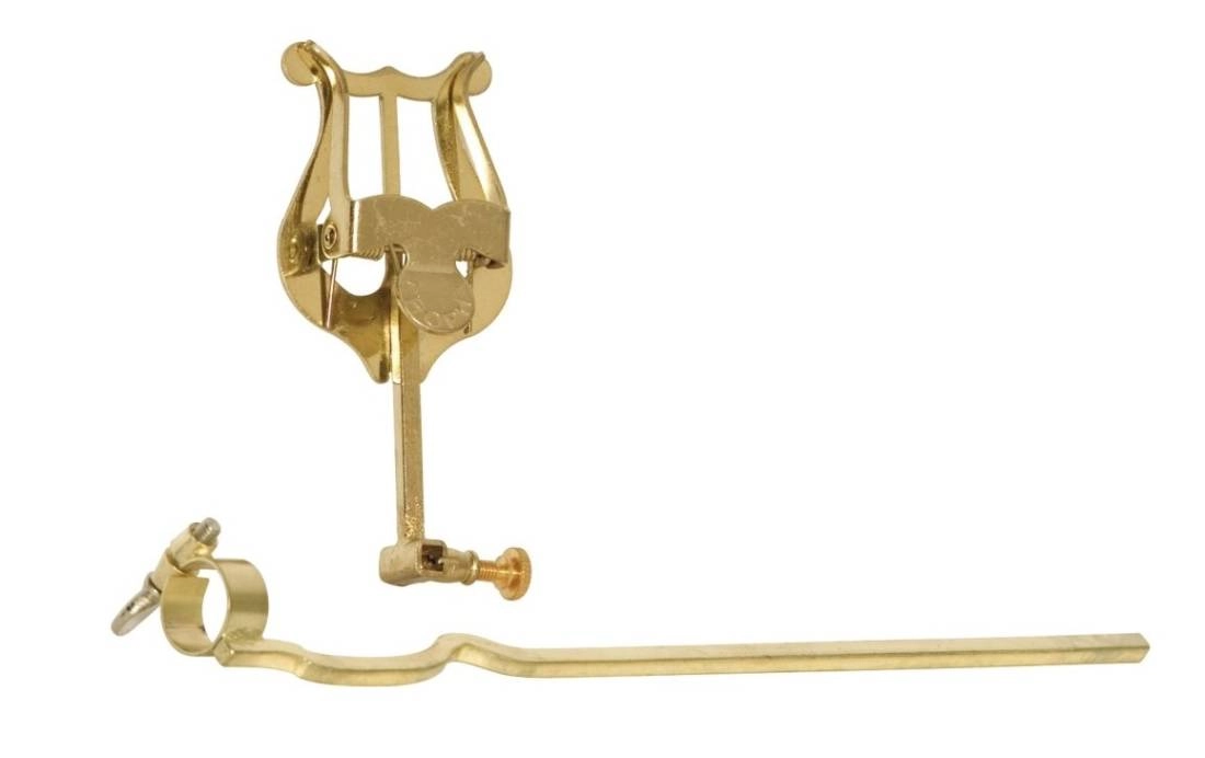 Trophy Two-piece Trombone Lyre Gold 9/16\'\'