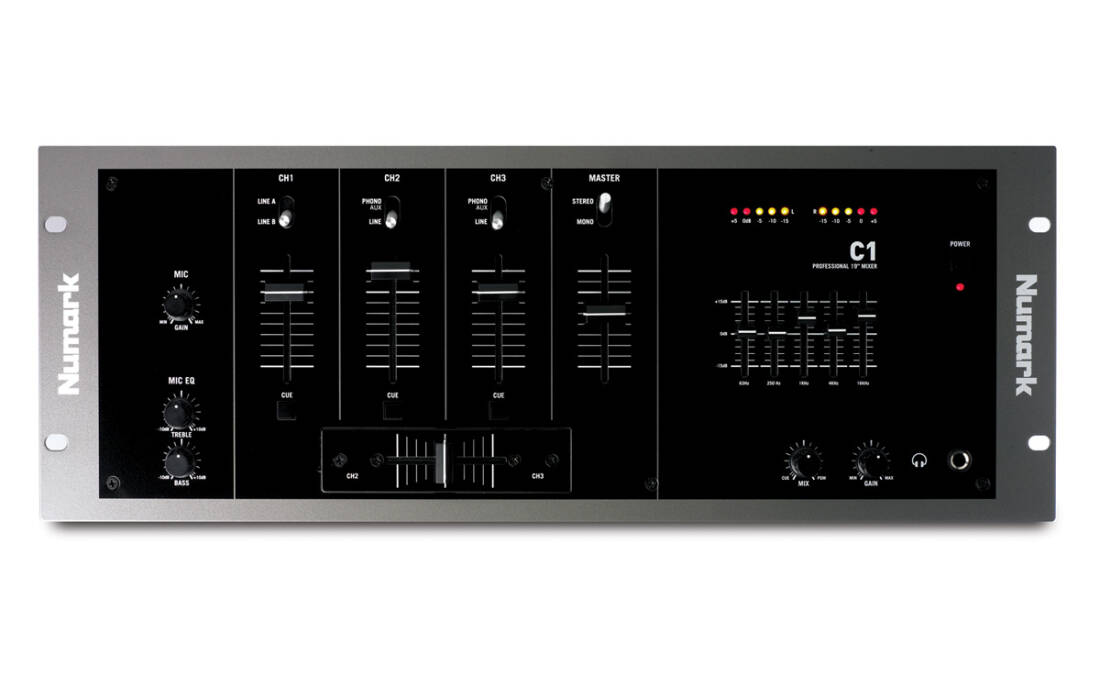 Numark C1 - 3 Channel DJ Mixer | Long & McQuade