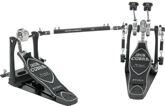 Rolling Glide Double Pedal with Case