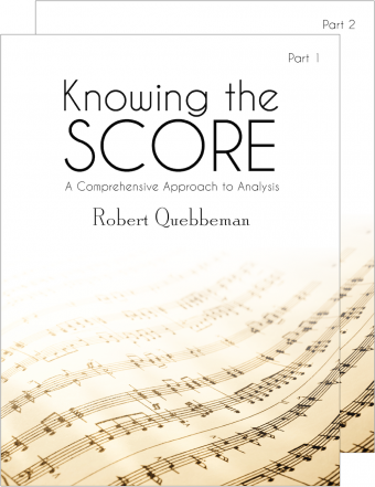 Knowing the Score: A Comprehensive Approach to Analysis - Quebbeman - Book