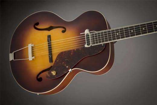 G9555 New Yorker Archtop Guitar with Pickup, Semi-gloss - Vintage Sunburst