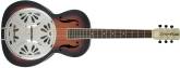 Gretsch Guitars - G9220 Bobtail Round-Neck A.E., Mahogany Body Spider Cone Resonator Guitar w/Pickup - 2-Colour Sunburst