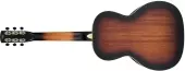 G9220 Bobtail Round-Neck A.E., Mahogany Body Spider Cone Resonator Guitar w/Pickup - 2-Colour Sunburst