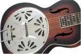 G9230 Bobtail Square-Neck A.E., Mahogany Body Spider Cone Resonator Guitar w/Pickup - 2-Colour Sunburst