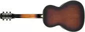 G9240 Alligator Round-Neck, Mahogany Body Biscuit Cone Resonator Guitar - 2-Colour Sunburst