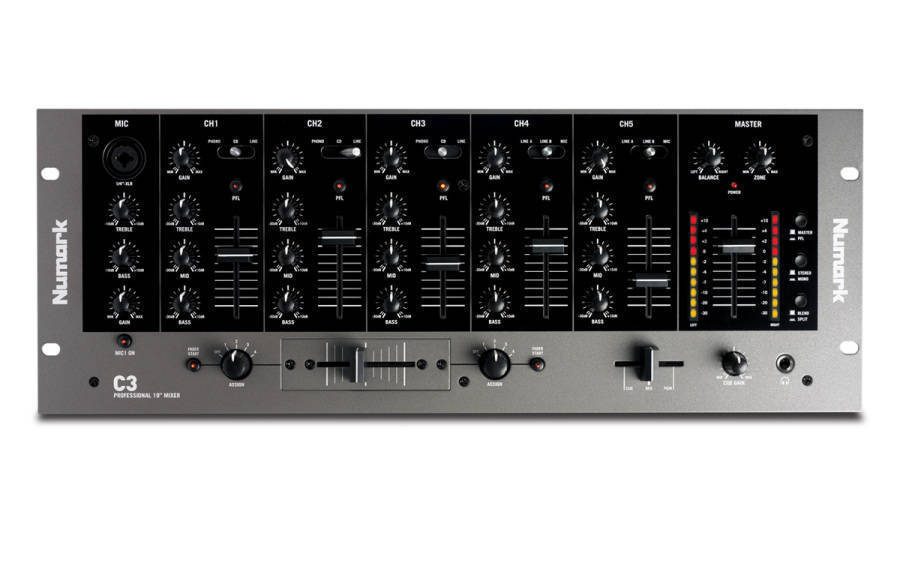 C3 - 5 Channel DJ Mixer