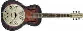Gretsch Guitars - G9241 Alligator Biscuit Round-Neck Resonator Guitar with Fishman Nashville Pickup - 2-Colour Sunburst