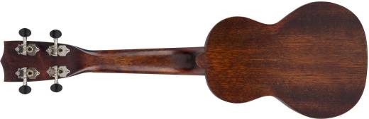 G9100 Soprano Standard Ukulele with Gig Bag, Ovangkol Fingerboard - Vintage Mahogany Stain