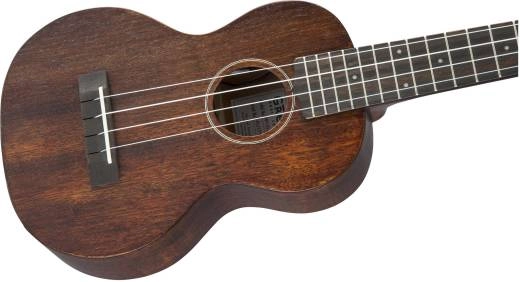 G9110-L A.E. Concert Long-Neck Ukulele with Gig Bag, Ovangkol Fingerboard, Fishman Kula Pickup - Vintage Mahogany Stain