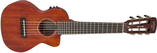 G9126 A.C.E. Guitar-Ukulele, Acoustic-Electric with Gig Bag, Ovangkol Fingerboard, Fishman Kula Pickup - Honey Mahogany Stain
