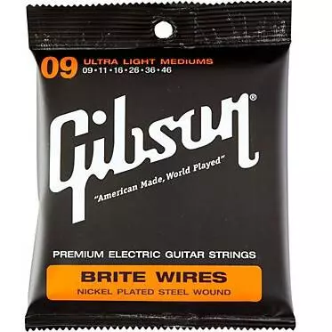 Gibson - Brite Wires Custom Light Electric Guitar Strings - 9-46