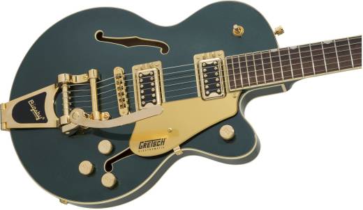 G5655TG Electromatic Center Block Jr. Single-Cut with Bigsby and Gold Hardware, Laurel Fingerboard - Cadillac Green