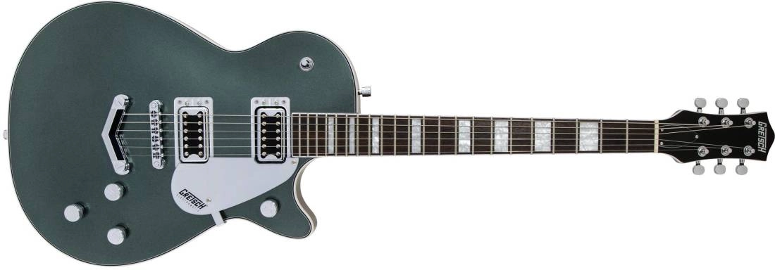 G5220 Electromatic Jet BT Single-Cut with V-Stoptail, Black Walnut Fingerboard - Jade Grey Metallic