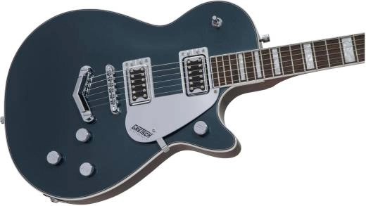 G5220 Electromatic Jet BT Single-Cut with V-Stoptail, Black Walnut Fingerboard - Jade Grey Metallic