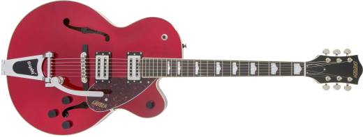 G2420T Streamliner Hollow Body with Bigsby, Laurel Fingerboard, Broad\'Tron BT-2S Pickups - Candy Apple Red