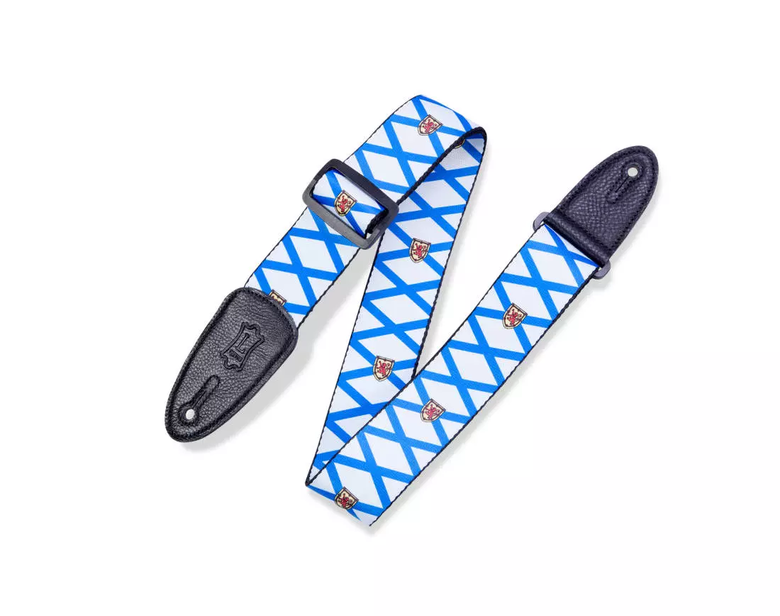 2\'\' Wide Polyester Guitar Strap - Nova Scotia