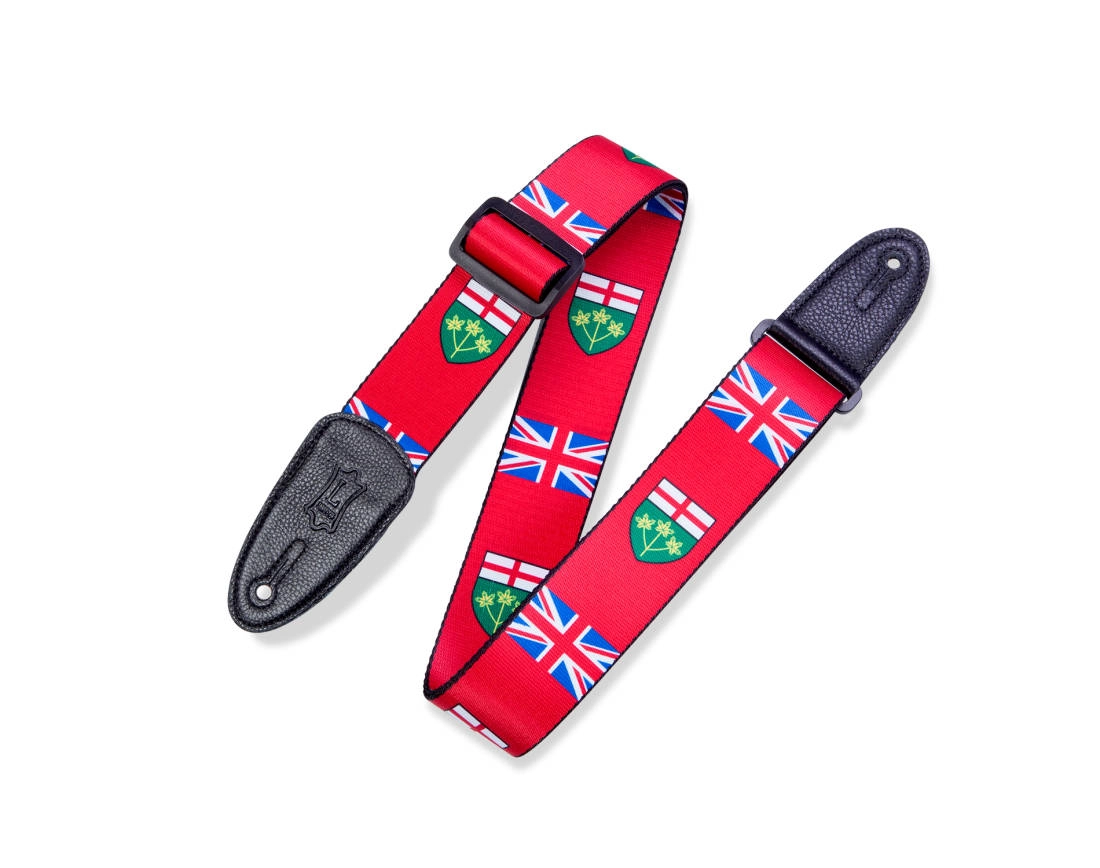 2\'\' Wide Polyester Guitar Strap - Ontario