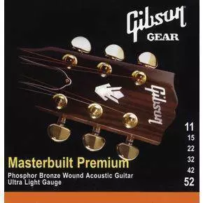 Masterbuilt Phosphor Bronze Medium Acoustic Strings - 11-52
