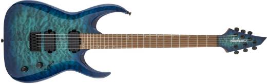 Jackson Guitars - Pro Series Signature Misha Mansoor Juggernaut HT6QM, Caramelized Maple Fingerboard - Chlorine Burst