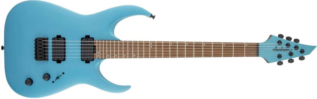 Pro Series Signature Misha Mansoor Juggernaut HT6, Caramelized Maple Fingerboard - Matte Blue Frost