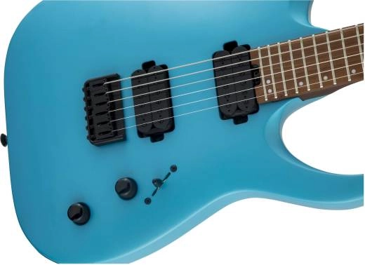 Pro Series Signature Misha Mansoor Juggernaut HT6, Caramelized Maple Fingerboard - Matte Blue Frost