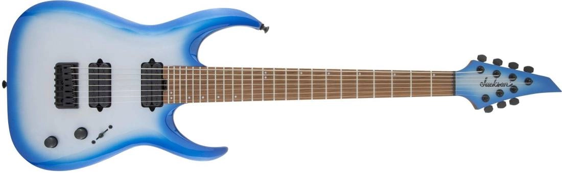 Pro Series Signature Misha Mansoor Juggernaut HT7, Caramelized Maple Fingerboard - Blue Sky Burst