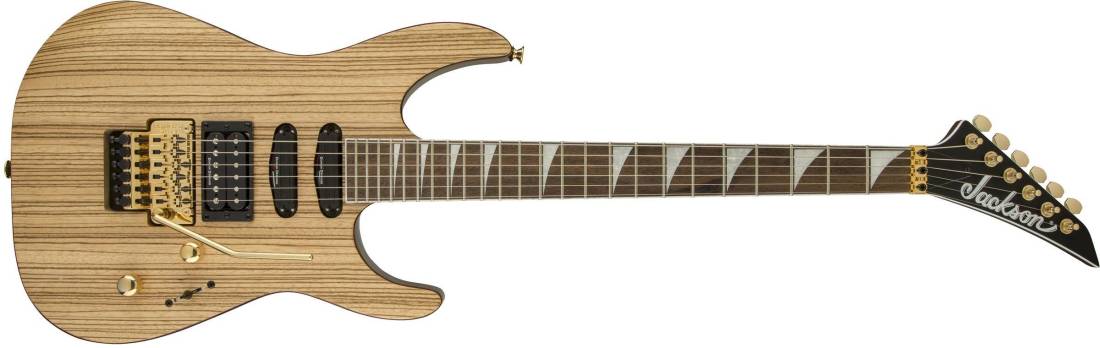 X Series Soloist SL3X Zebrawood, Laurel Fingerboard - Natural