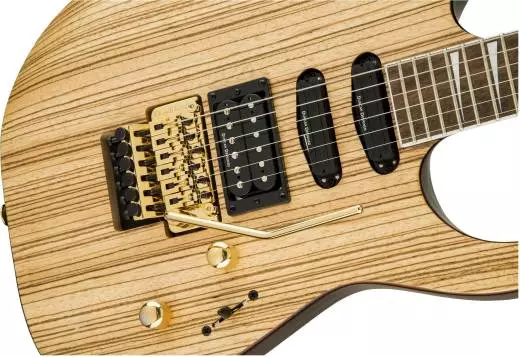 X Series Soloist SL3X Zebrawood, Laurel Fingerboard - Natural