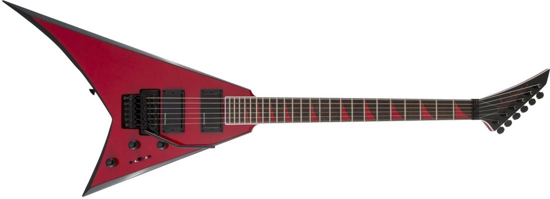 X Series Rhoads RRX24, Laurel Fingerboard - Red with Black Bevels