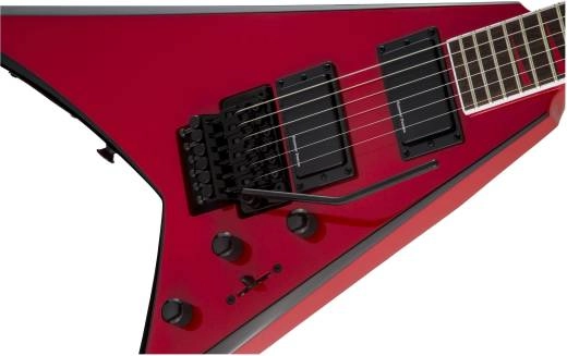 X Series Rhoads RRX24, Laurel Fingerboard - Red with Black Bevels