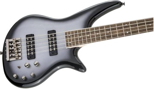 JS Series Spectra Bass JS3V, Laurel Fingerboard - Silverburst