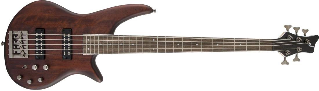 JS Series Spectra Bass JS3V, Laurel Fingerboard - Walnut Stain