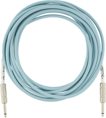 Fender - Original Series Instrument Cable, 18.6 ft, Daphne Blue