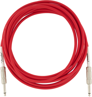 Original Series Instrument Cable, 18.6 ft, Fiesta Red
