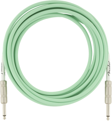 Fender - Original Series Instrument Cable, 18.6 ft, Surf Green