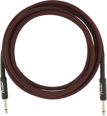 Professional Series Instrument Cable, 10\', Red Tweed