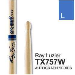 Ray Luzier 757 Hickory Stick with Wood Tip