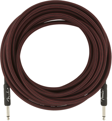 Professional Series Instrument Cable, 25\', Red Tweed