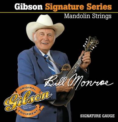 Bill Munroe Signature Bronze Mandolin Strings - 11-41