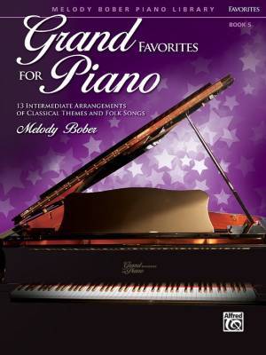 Alfred Publishing - Grand Favorites for Piano, Book 5 - Bober - Piano - Book