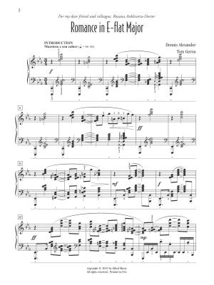 Romance in E-flat Major - Alexander - Piano - Sheet Music