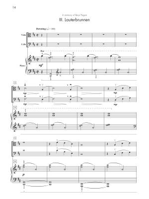 A Walk Through the Valley - Labenske - Piano Trio (Viola/Cello/Piano)