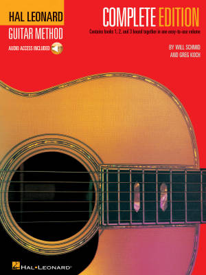 Hal Leonard - Hal Leonard Guitar Method, Second Edition - Complete Edition - Schmid/Koch - Book/Audio Online