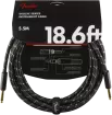 Fender - Deluxe Instrument Cable, 18.6, Black Tweed